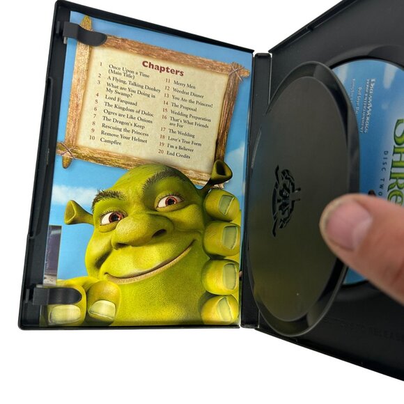 Shrek 2 Disc Special Edition DVD 2001 Mike Myers Eddie Murphy DreamWorks Animate - Picture 3 of 8